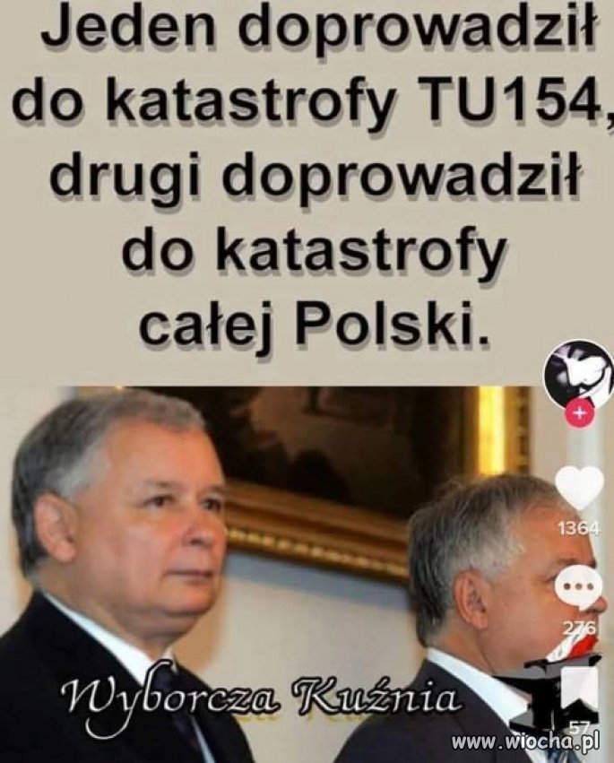 W Polsce nieszczęścia zawsze chodzą parami...