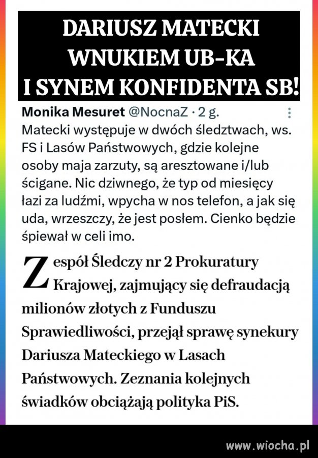 Cała Polska z was się PiSowcy śmieje ...