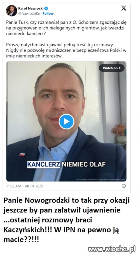 A w imię rosyjskich już można?