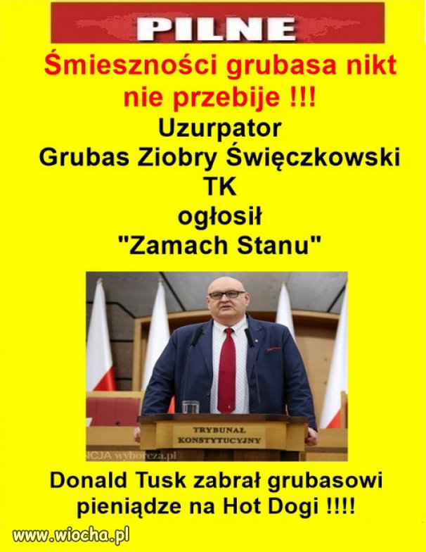 Śmieszniej już nie będzie, to już agonia PiSu!