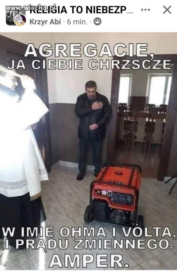 Po święceniu włazów kanalizacyjnych już nic mnie nie zdziwi.