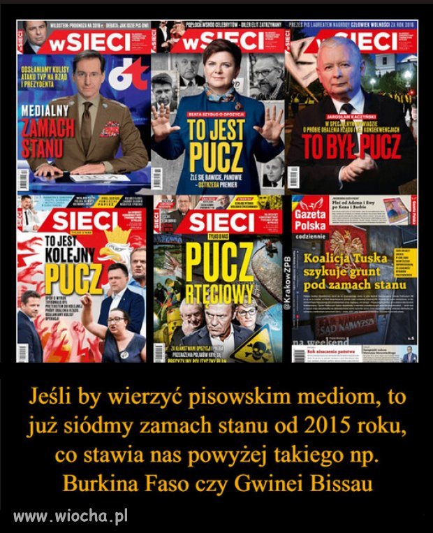 Ale jaja z tym PiSem...ich desperacja prowadzi do szaleństwa!