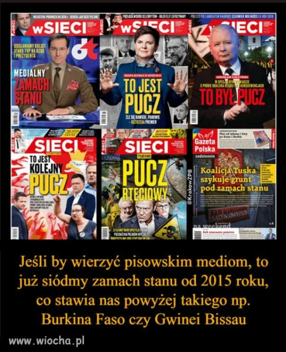Ale jaja z tym PiSem...ich desperacja prowadzi do szaleństwa!