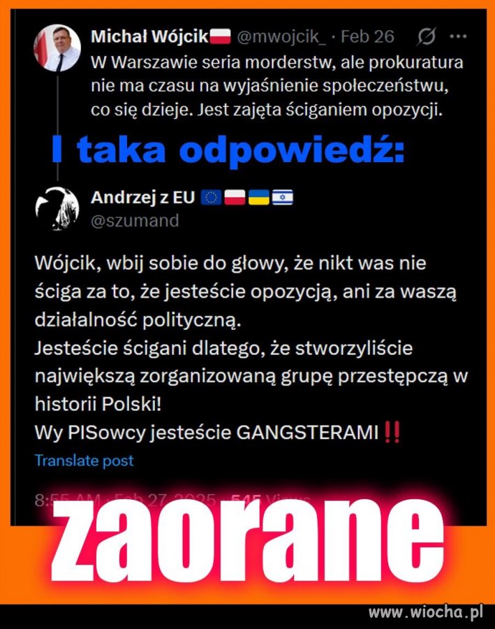 Ciekawe czy zrozumiał ?