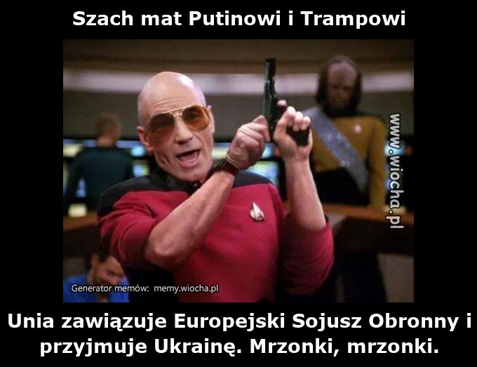 Szach mat Putinowi i Trampowi