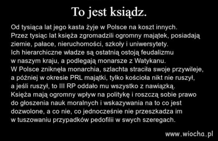 To jest ksiądz. 