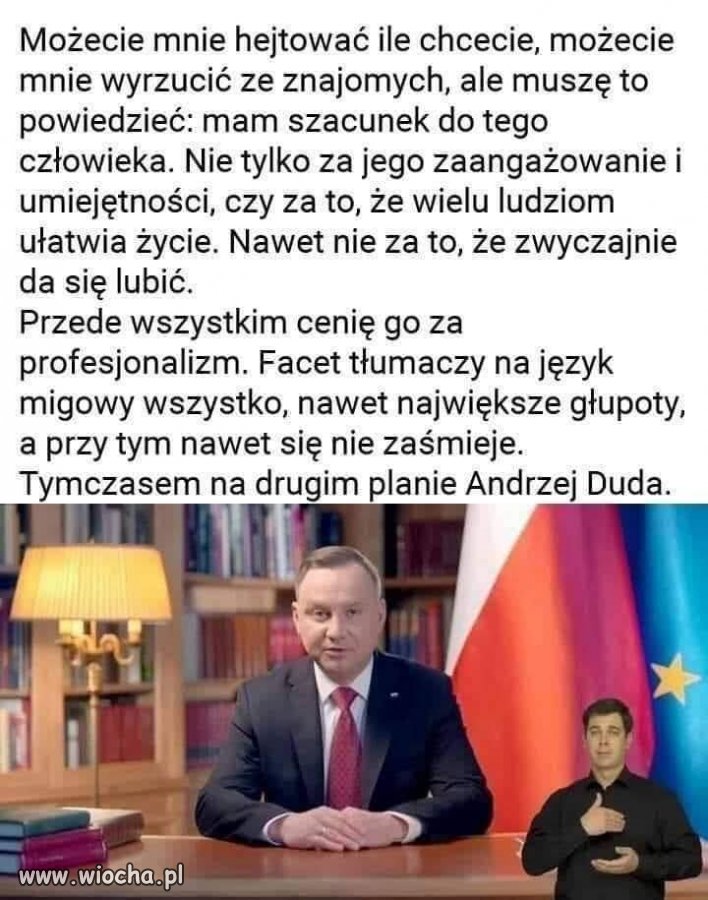 Nim doczytałam do końca to myślałam  że ten zachwyt to Anżejem   