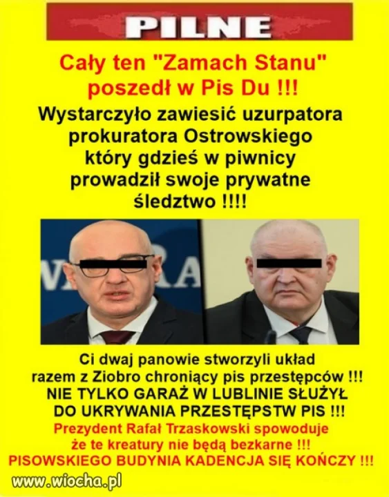 Cały ten "Zamach Stanu" poszedł w Pis Du !!!