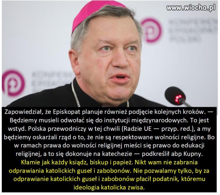 Kłamstwo to fundament ideologii katolickiej