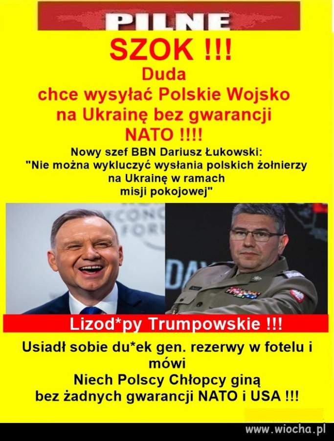 Całe szczęście, że od tego du*ka to nie zależy !
