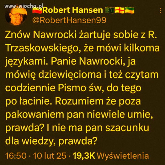 Nie oszukujmy się