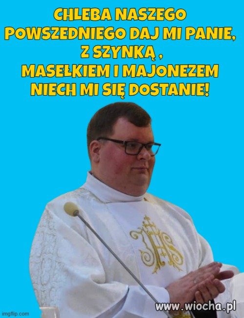 Xiądz przepełniony duchem świętym