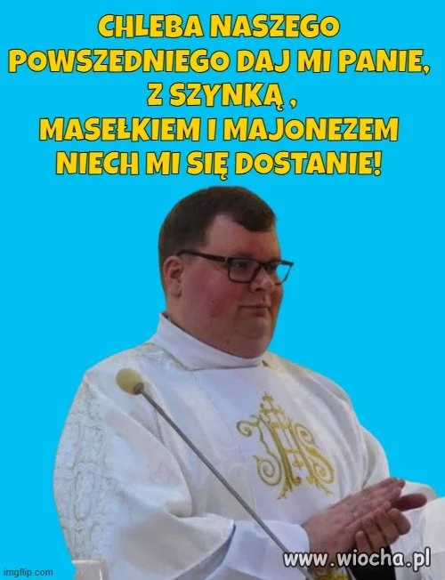 Xiądz przepełniony duchem świętym