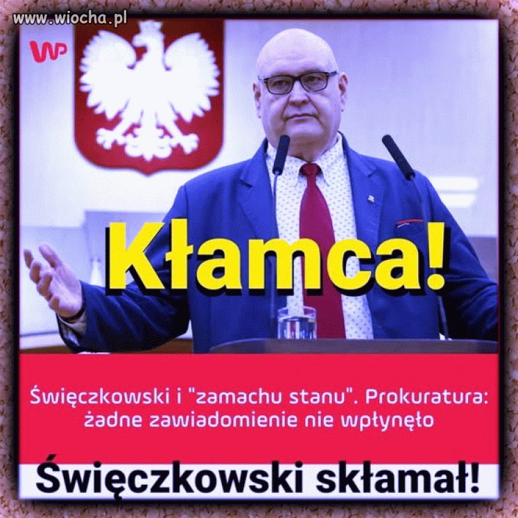 Kłamliwy pisowski wieprz