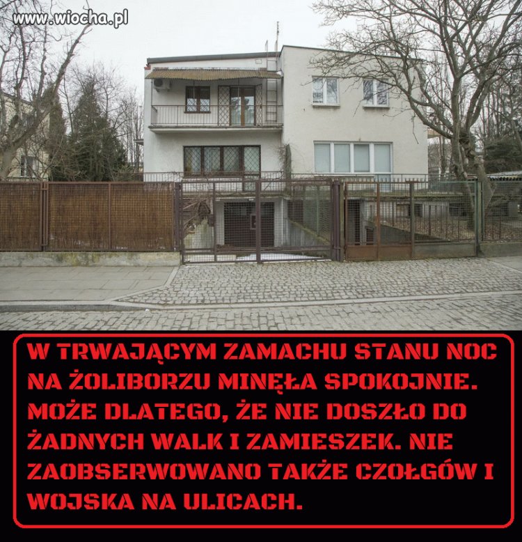Noc minęła spokojnie