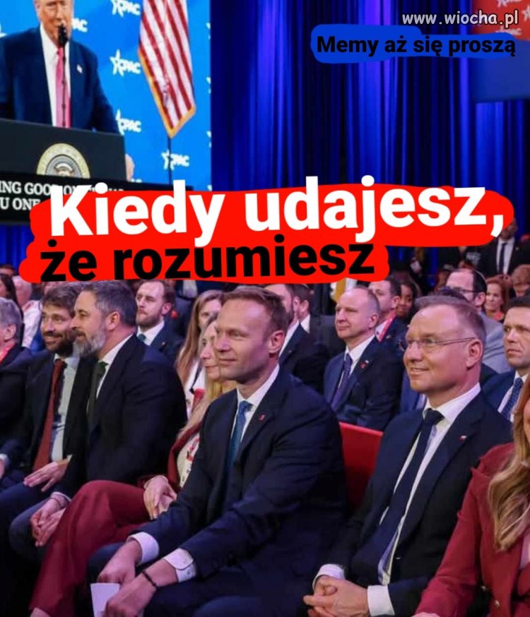 I to jest prezydent dużego europejskiego kraju! 