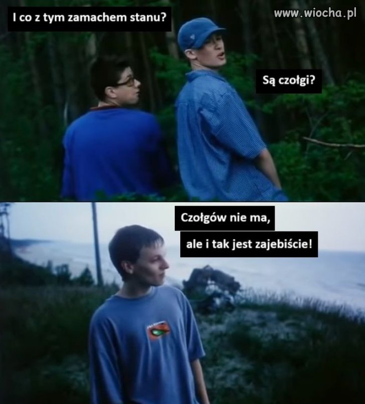 Chłopaki nie płaczą, reż. Olaf Lubaszenko.