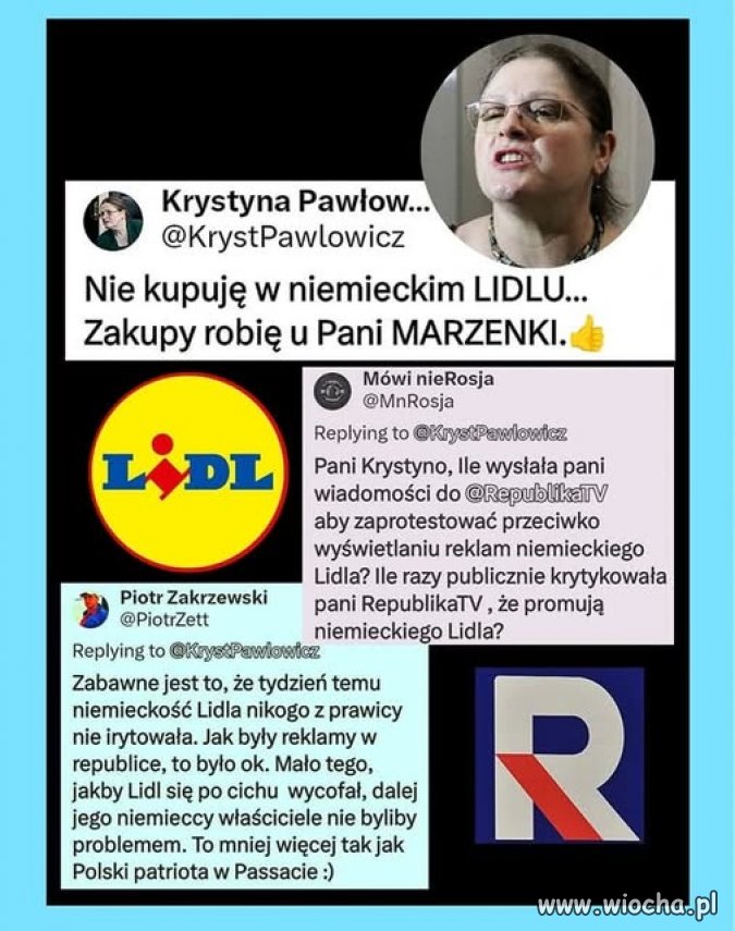 Krycha znów coś wydaliła ...