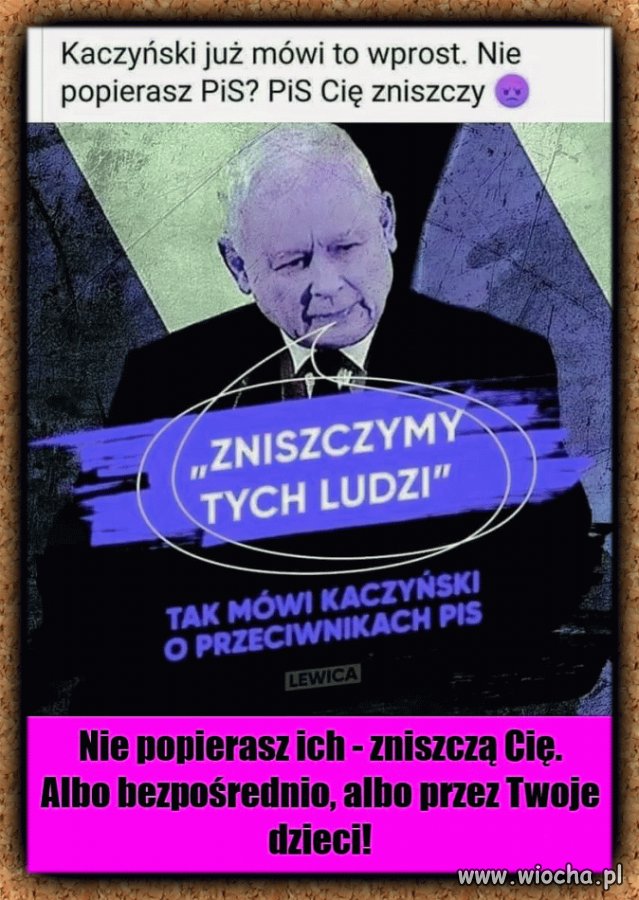 Ten stary czubek jest niebezpieczny