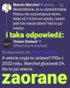Warchoł chciał zabłysnąć