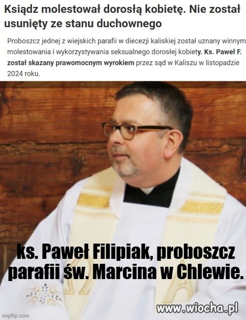 Nie dziwi, że wieprz był proboszczem w Chlewie.