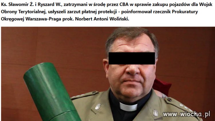 Ksiądz generał, kumpel macierewicza