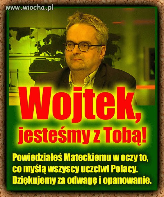 Powiedział Pan prawdę o ścierwie Mateckim