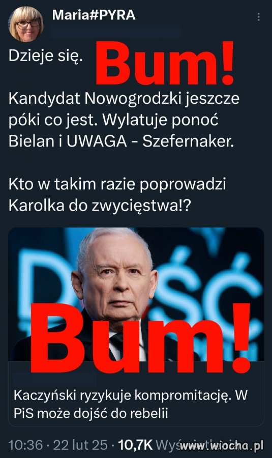 Teraz na czele kampanii stanie Sasin 