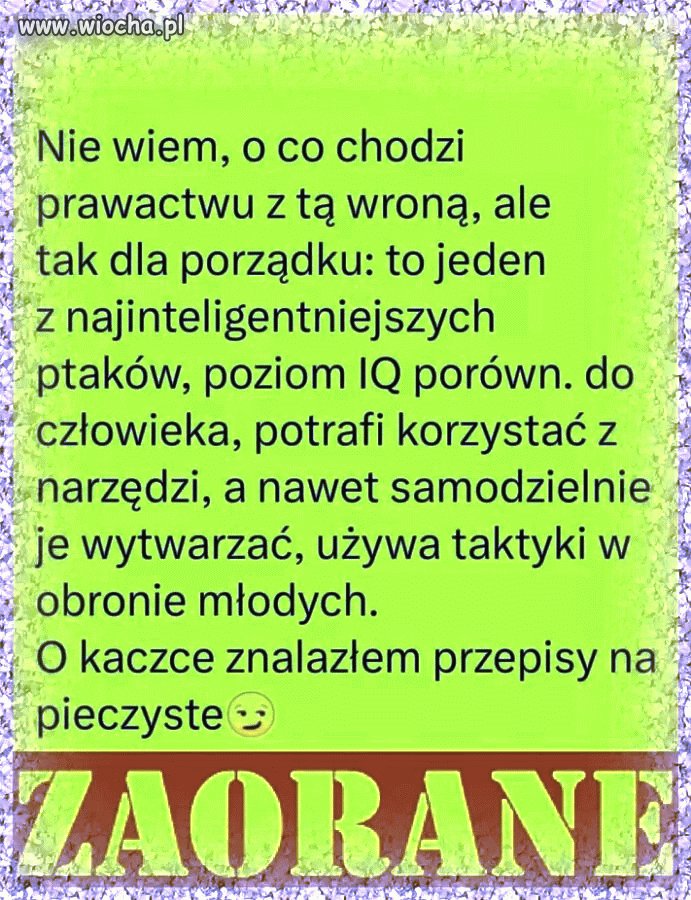 Także tego...