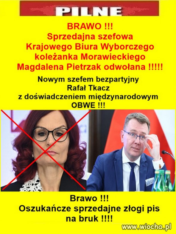 Wreszcie nareszcie, wielkie sprzątanie po PiS!