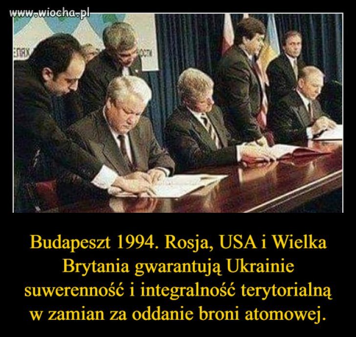 To był fatalny błąd, że Ukraina oddała atomówki...