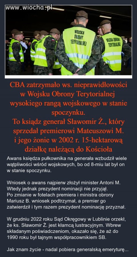 Zatrzymano księdza a Matołuszek już pos*any ...