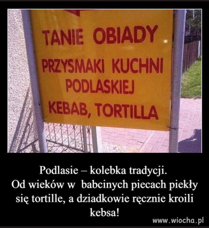 Nawet widziałem kiedyś Pizzernię Staropolską...