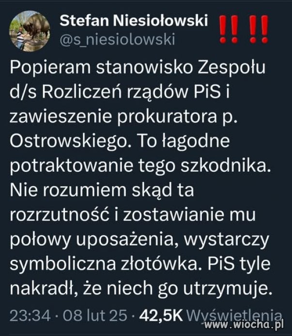 Powinni go posadzić razem z Godzillą za zorganizowanie 
