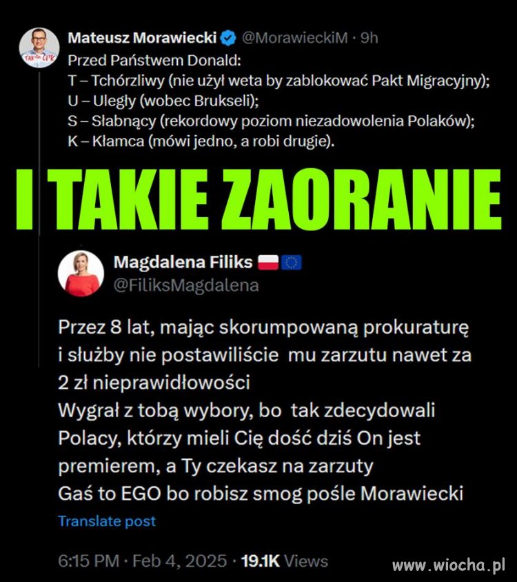 Matołuszku, ty już sobie lepiej odpuść kłamczuszku