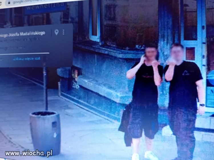 Zobaczyli auto google i postanowili zabłysnąć 