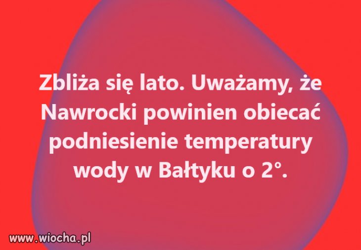 Kolejne obiecanki cacanki Nawrockiego...
