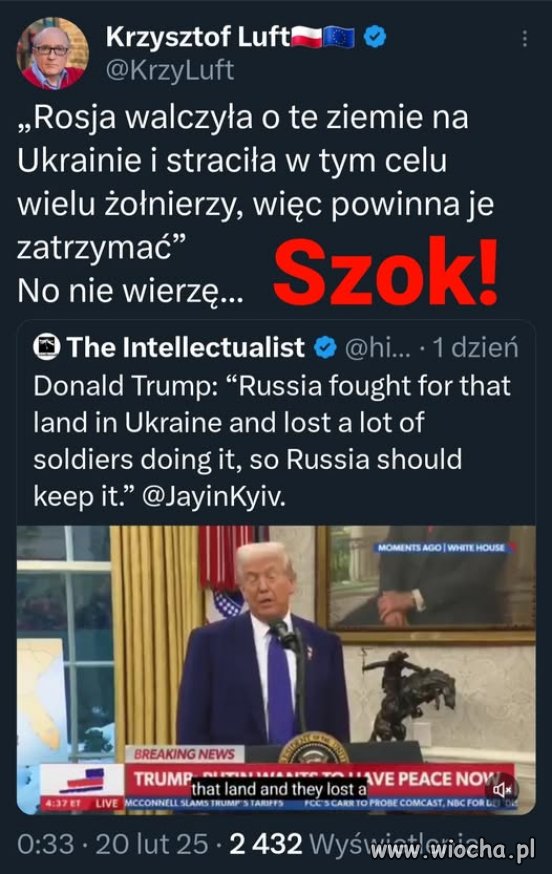 Żółty trampek pogrąża się coraz bardziej ...