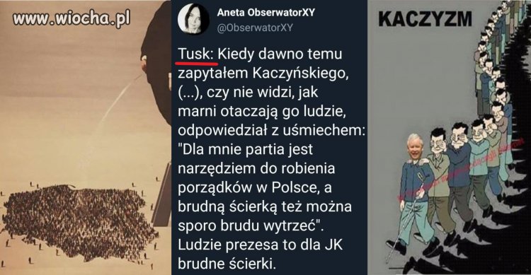 Kaczyński o swojej partii