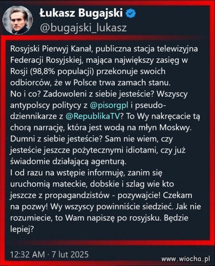 Oczywiście, że są zadowoleni. Putin wydaje 