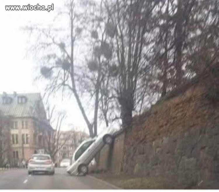 Chyba muszę jeszcze poćwiczyć parkowanie