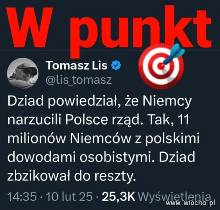 Dziś, jak co miesiąc, jest Dzień Świra. To co się dziwić, że dziad odleciał?
