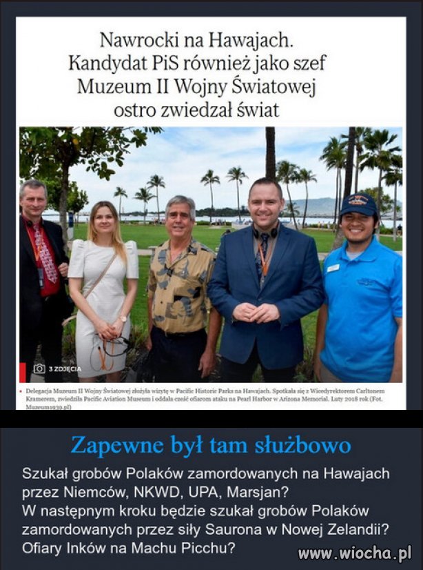Dobrze że nie jeździł kabrioletem, jak Czarnecki