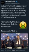 Kasa na propagandę płynęła ze wszystkich stron !