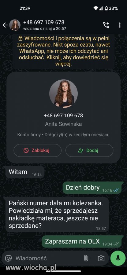 Oszuści na olx