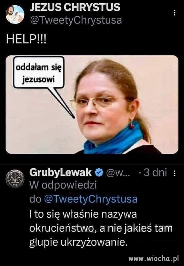 Ależ ta Kryśka jest okrutna !