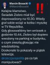 Ziobro zero miękiszon specjalnie się spóźnił