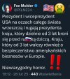Ameryko, kogo wyście sobie wybrali?  Wstyd na cały Świat !