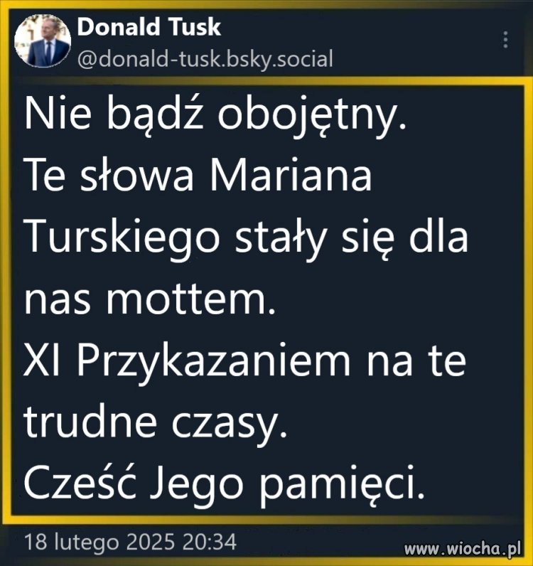 Marian Turski był najważniejszym głosem