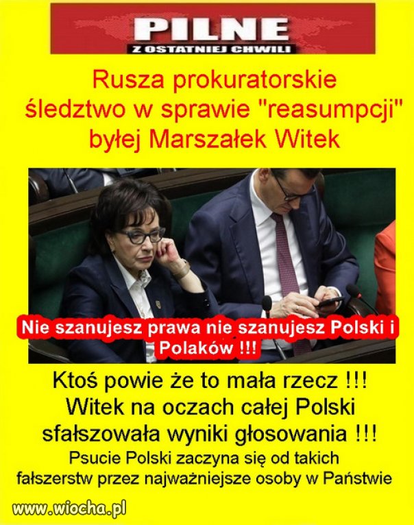 PiS to symbol kłamstwa, oszustwa i złodziejstwa!